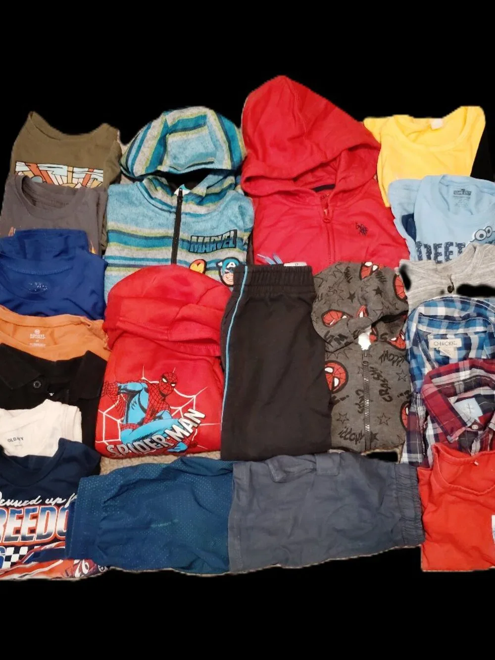 HUGE LOT CLOTHES SHIRTS PANTS HOODIE OUTFITS OLD NAVY US POLO~BOYS SIZE 4T-4/5